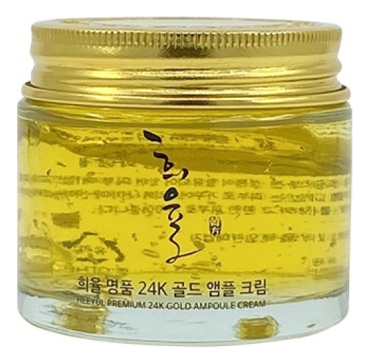 

Ампульный крем для лица с экстрактом золота Heeyul Premium 24K Gold Ampoule Cream 70мл