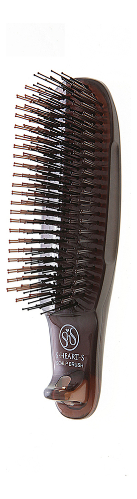 

Расческа Scalp Brush Kom (жесткая, коричневая)