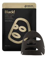 Timeless Truth Mask Увлажняющая маска для лица с золотом на основе активированного угля Gold Flakes Moisture Boosting Black Charcoal Mask