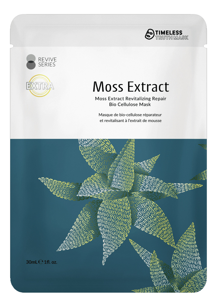 Восстанавливающая маска для лица с экстрактом мха Moss Extract Revitalizing Repair Bio Cellulose Mask: Маска 30мл