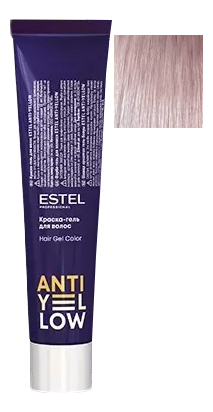 Краска-гель для волос Anti-Yellow 60мл: AY/6 Фиолетовый нюанс estel гель краска anti yellow ay 16