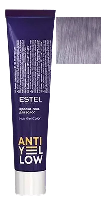 Краска-гель для волос Anti-Yellow 60мл: AY/68 Фиолетово-жемчужный нюанс краска гель для волос anti yellow 60мл ay 8 жемчужный нюанс