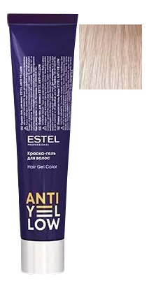 Краска-гель для волос Anti-Yellow 60мл: AY/76 Коричнево-фиолетовый нюанс краска гель для волос anti yellow 60мл ay 8 жемчужный нюанс