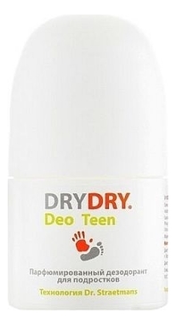 Dry Dry парфюмированный дезодорант для подростков deo teen roll-on 50мл ...