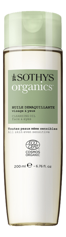 Масло для демакияжа глаз и лица Organics Detox Cleansing Oil For Face And Eyes 200мл