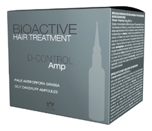 Farmagan Лосьон против жирной перхоти в ампулах Bioactive Hair Treatment D-control Ampoules 10*7,5мл