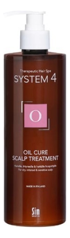 Терапевтическая маска-пилинг для глубокого очищения кожи головы System 4 Oil Cure Scalp Treatment O: Маска 500мл