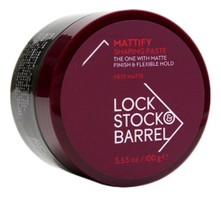 Lock Stock & Barrel Матовая паста для укладки волос Mattify Shaping Paste