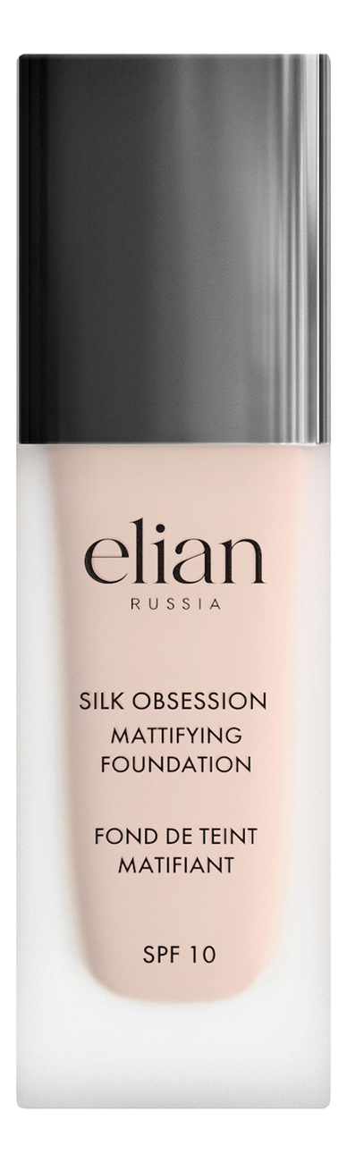 Тональный крем для лица Silk Obsession Mattifying Foundation SPF10 35мл: 00 Porcelain тональный крем для лица silk obsession mattifying foundation spf10 35мл 25 almond