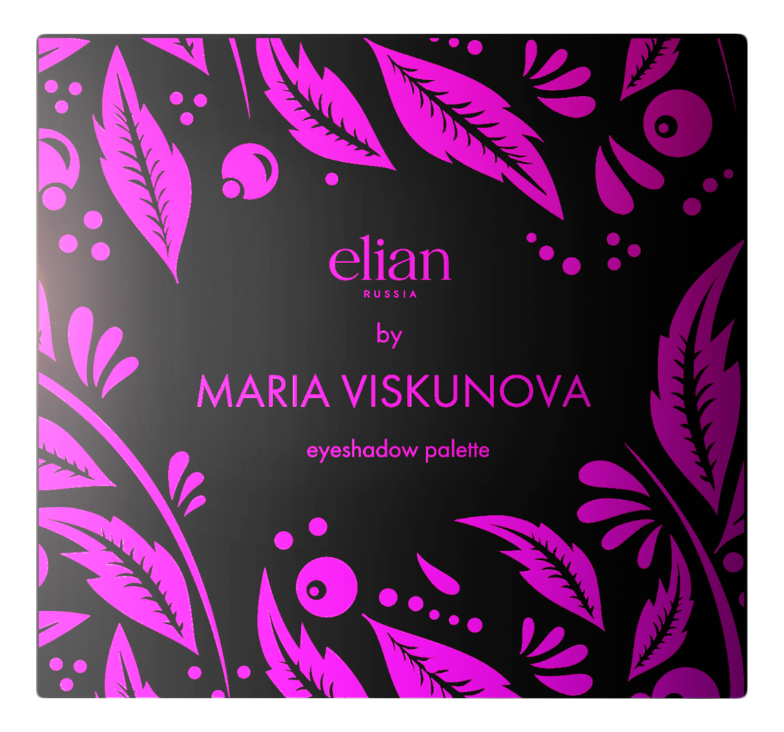 Палетка теней для век by Maria Viskunova 15г elian russia by maria viskunova eyeshadow palette limited edition