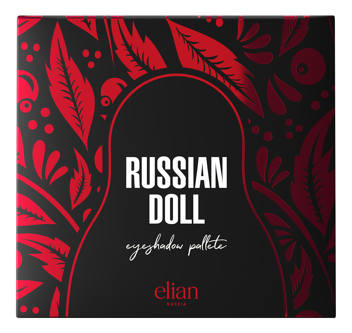 Тени для век Russian Doll Eyeshadow Palette 11г