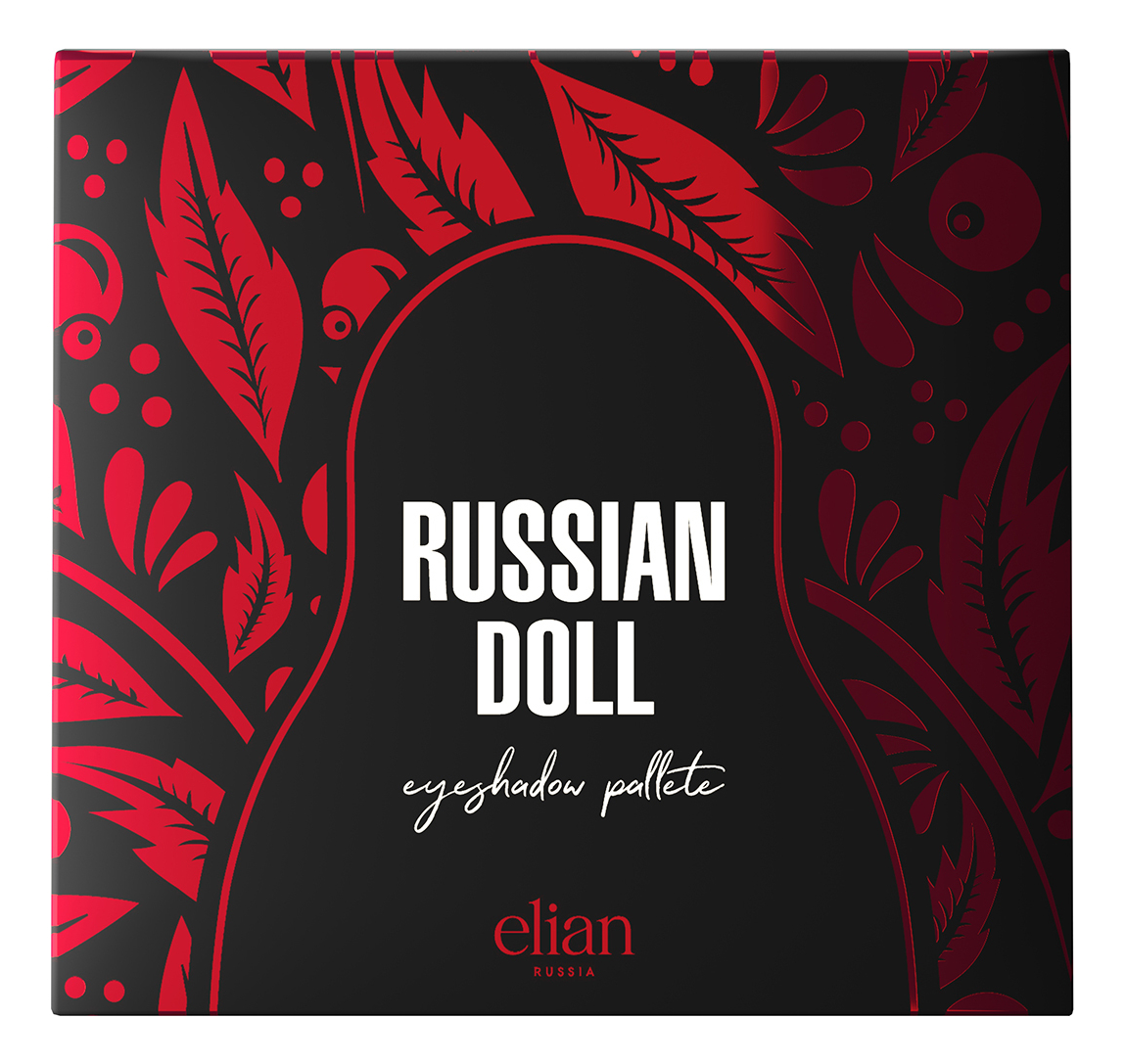 Тени для век Russian Doll Eyeshadow Palette 11г elian russia тени для век russian doll eyeshadow palette