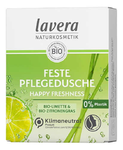 

Освежающий твердый гель для душа Happy Freshness 50г
