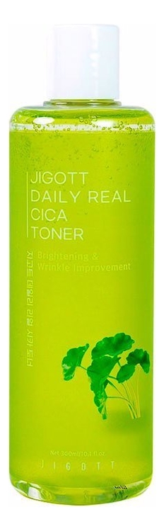 

Успокаивающий тонер с экстрактом центеллы азиатской Daily Real Cica Toner 300мл