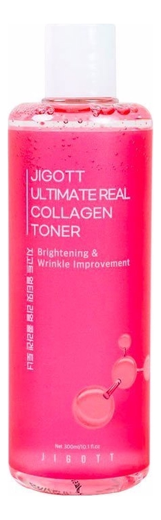 Антивозрастной тонер с коллагеном Ultimate Real Collagen Toner 300мл антивозрастной тонер с коллагеном wrinkle collagen toner 130мл