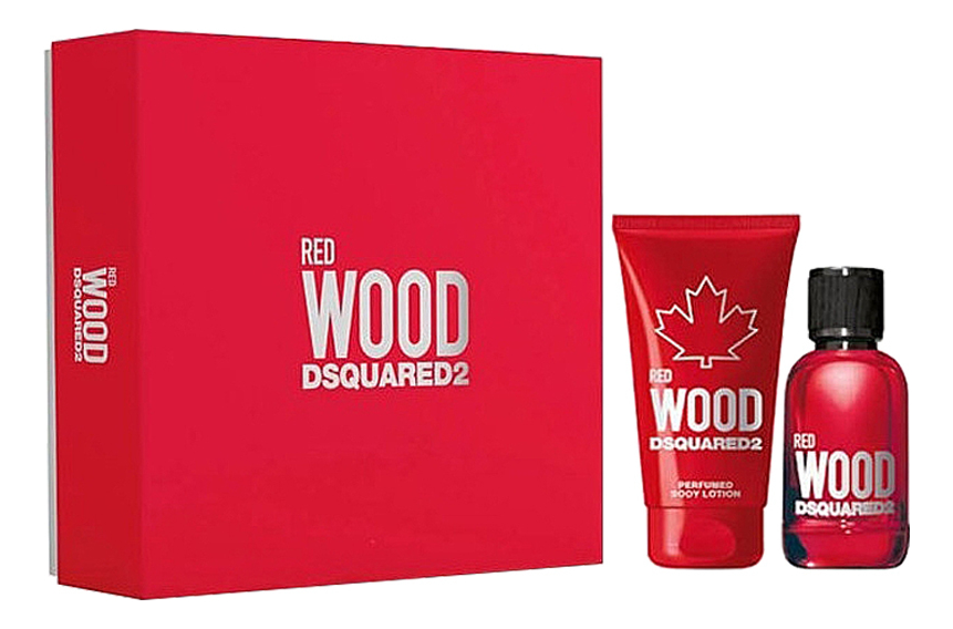 

Red Wood: набор (т/вода 50мл + лосьон д/тела 50мл), Red Wood
