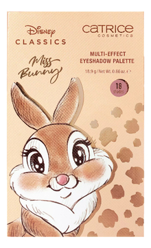 Палетка теней для век Disney Classics Miss Bunny 18,9г