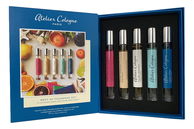 Gift Set: набор 5*10мл (Pacific Lime + Orange Sanuine + Vanille Insensee + Clementine California + Cedre Atlas) gift set набор 5 10мл oolang infini pomelo paradis orange sanguine cedre atlas clementine california