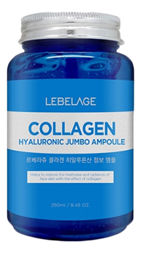 Купить Ампульная сыворотка с коллагеном и гиалуроновой кислотой Collagen Hyaluronic Jumbo Ampoule 250мл, Lebelage