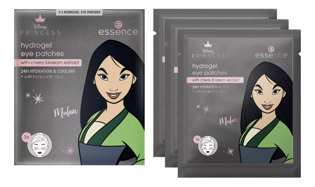 

Гидрогелевые патчи под глаза Disney Princess Mulan: Патчи 3пары, Гидрогелевые патчи под глаза Disney Princess Mulan
