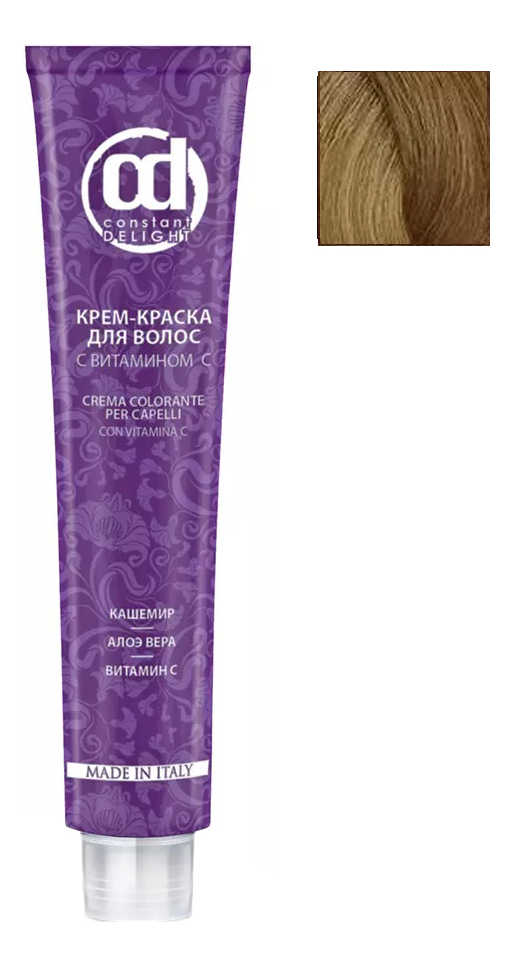

Крем-краска для волос с витамином С Crema Colorante 100мл: 9/16 Блондин-сандре шоколадный, Крем-краска для волос с витамином С Crema Colorante 100мл