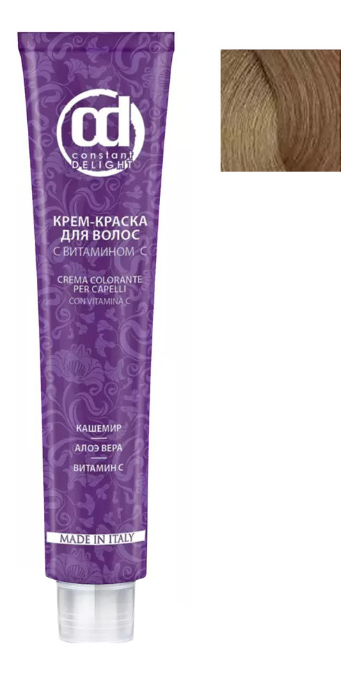 

Крем-краска для волос с витамином С Crema Colorante 100мл: 9/29 Блондин пепельно-фиолетовый, Крем-краска для волос с витамином С Crema Colorante 100мл