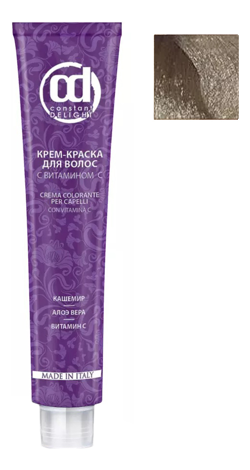 

Крем-краска для волос с витамином С Crema Colorante 100мл: 9,5/16 Сандрэ шоколадный, Крем-краска для волос с витамином С Crema Colorante 100мл