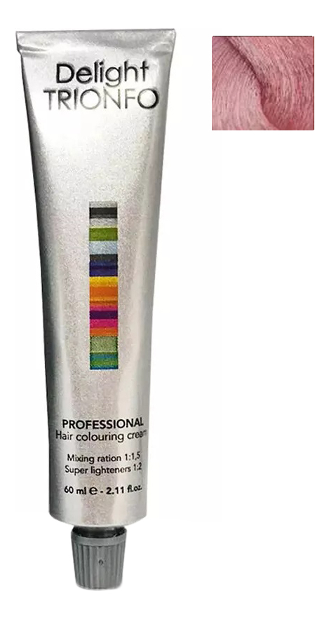 

Стойкая крем-краска для волос Delight Trionfo Hair Colouring Cream 60мл: 9.5-89 Красно-фиолетовый, Стойкая крем-краска для волос Delight Trionfo Hair Colouring Cream 60мл