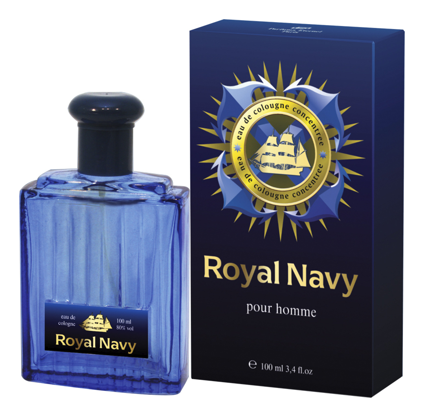 Royal Navy: одеколон 100мл одеколон brocard napoleon strateg