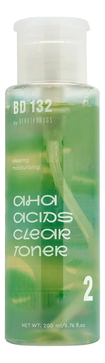 

Очищающий тоник для лица BD 132 AHA Clear Toner 200мл