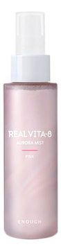 Витаминный мист для лица Real Vita 8 Aurora Mist Pink 80мл