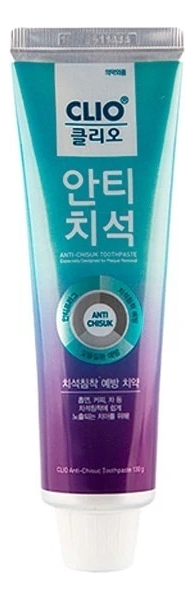Зубная паста против зубного налета и кариеса Anti-Chisuk Ice Peach Mint Toothpaste 130г