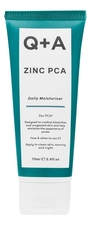 Q+A Крем для лица с ниацинамидом и цинком Zinc PCA Daily Moisturiser 75мл