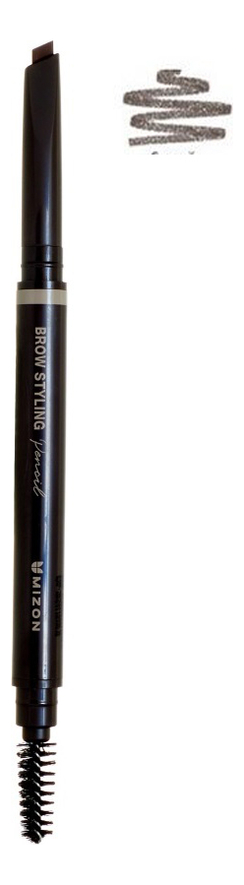 

Автокарандаш для бровей с щеточкой Brow Styling Pencil 0,35г: Gray, Автокарандаш для бровей с щеточкой Brow Styling Pencil 0,35г