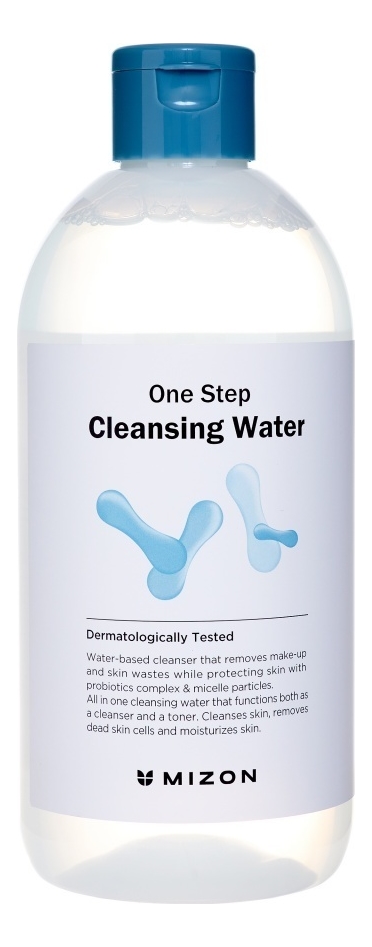 

Мицеллярная вода с пробиотиками One Step Cleansing Water 500мл