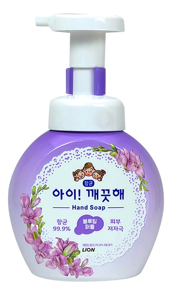 

Пенное мыло для рук Foam Hand Soap Blooming Purple (фиалка): Мыло 250мл, Пенное мыло для рук Foam Hand Soap Blooming Purple (фиалка)