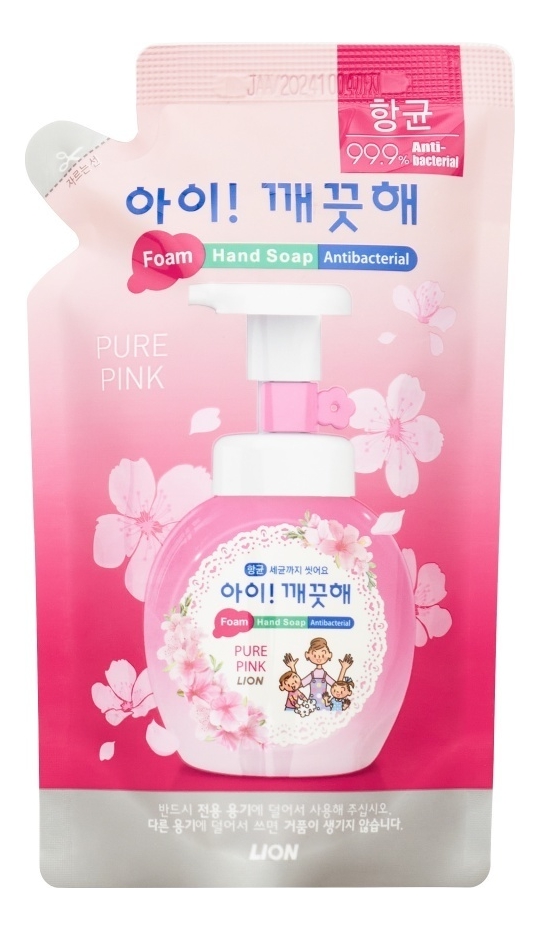 

Пенное мыло для рук Foam Hand Soap Pure Pink (цветочный букет): Мыло 200мл, Пенное мыло для рук Foam Hand Soap Pure Pink (цветочный букет)
