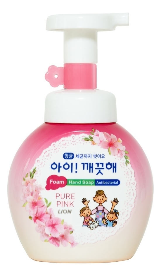 

Пенное мыло для рук Foam Hand Soap Pure Pink (цветочный букет): Мыло 250мл, Пенное мыло для рук Foam Hand Soap Pure Pink (цветочный букет)