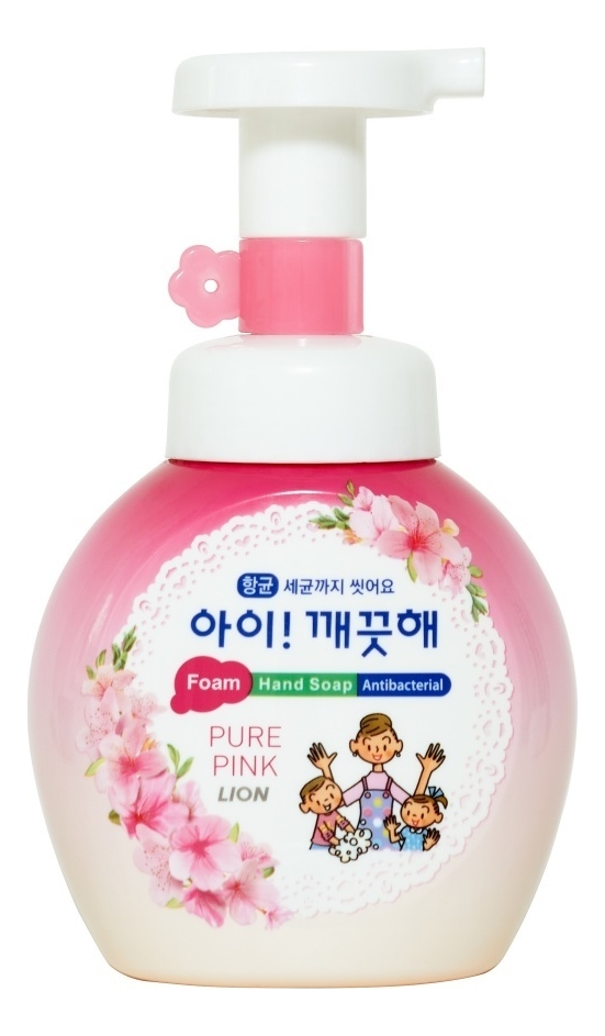 Пенное мыло для рук Foam Hand Soap Pure Pink (цветочный букет): Мыло 250мл