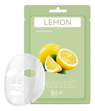 Тканевая маска для лица с экстрактом лимона Me Lemon Sheet Mask