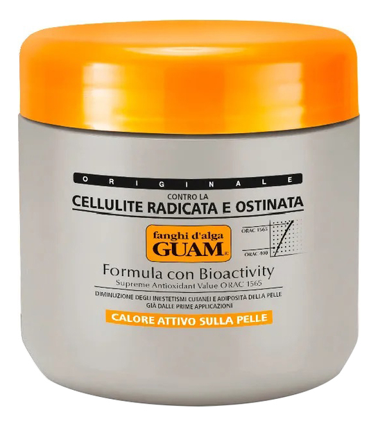 Маска из водорослей для поздних стадий целлюлита Cellulite Radicata E Ostinata: Маска 500г guam corpo крем интенсивный для поздних стадий целлюлита
