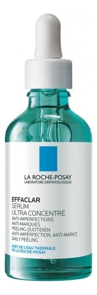 

Концентрированная сыворотка против несовершенств и постакне Effaclar Serum Ultra Concentre: Сыворотка 50мл, Концентрированная сыворотка против несовершенств и постакне Effaclar Serum Ultra Concentre