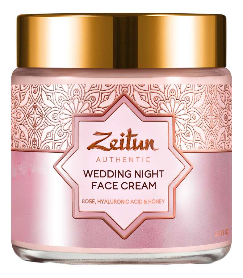 Ночной крем для лица с маслом дамасской розы Authentic Wedding Night Face Cream 100мл dalan крем для рук и тела d olive питательный с маслом виноградных косточек 60 0