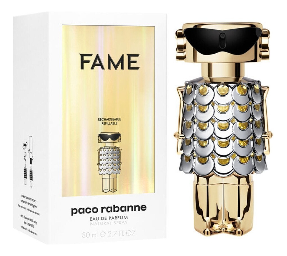 Fame: парфюмерная вода 80мл фотообои флизелиновые 3d flizetto парижский дворик 300х270