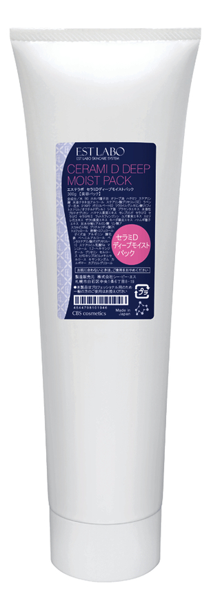 

Глубокоувлажняющая маска на основе церамидов Estlabo Ceramid Deep Moist Pack 300г