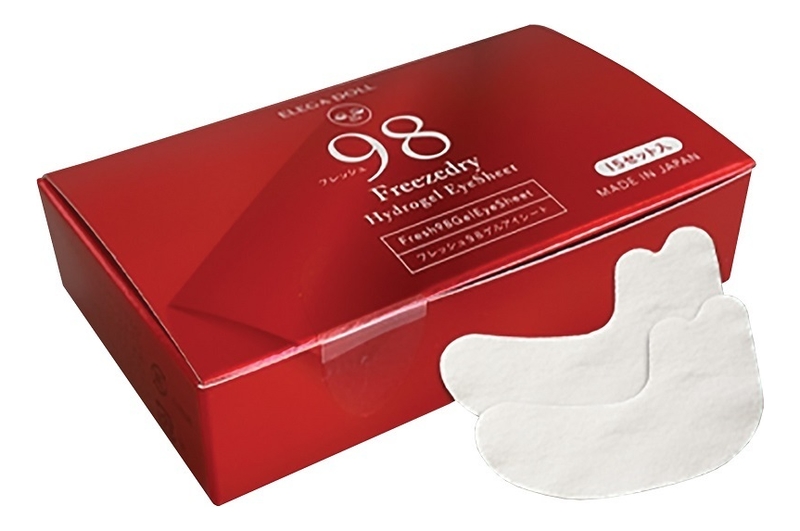 Гидрогелевые патчи для кожи вокруг глаз с фуллереном Elega Doll 98 Fresh Hydrogel Eye Sheet 15 пар