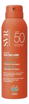 Солнцезащитный спрей-мист ля лица и тела Brume Sun Secure Mist SPF50 200мл