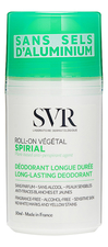 SVR Растительный шариковый дезодорант Spirial Vegetal Deodorant 48H