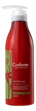 Питательная сыворотка для волос с касторовым маслом Confume Total Hair Serum 500мл