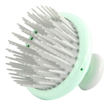 VESS Щетка-массажер для кожи головы и волос с антибактериальным эффектом Shampoo Brush (зеленая)